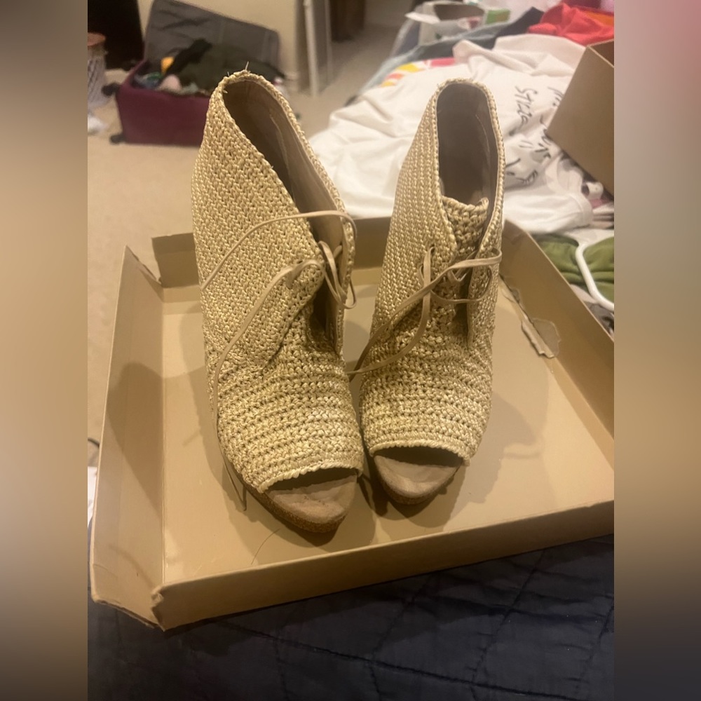 Gently used Burberry booties